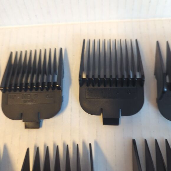 Andis Speed Master Genuine Combs Attachments Lot Of 9 Blade Clipper - Picture 3 of 7